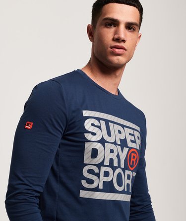 Core Langarm-T-Shirt mit Grafik Image 5