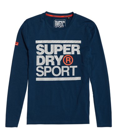 Core Langarm-T-Shirt mit Grafik Image 2