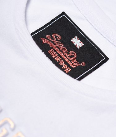 T-shirt molletonné à logo en relief Shirt Shop Image 6