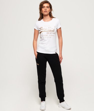 T-shirt molletonné à logo en relief Shirt Shop Image 3