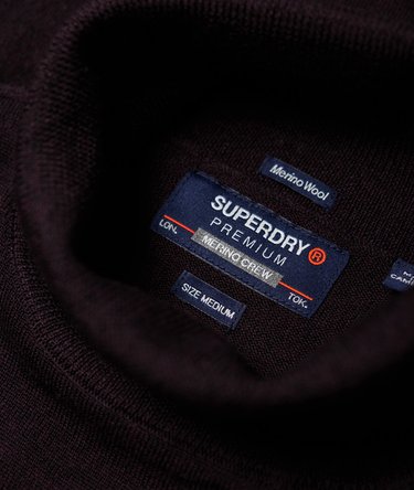 Merino Roll Neck Jumper Image 6