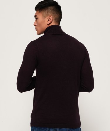 Merino Roll Neck Jumper Image 4
