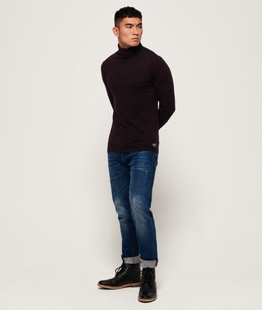 Merino Roll Neck Jumper Image 3