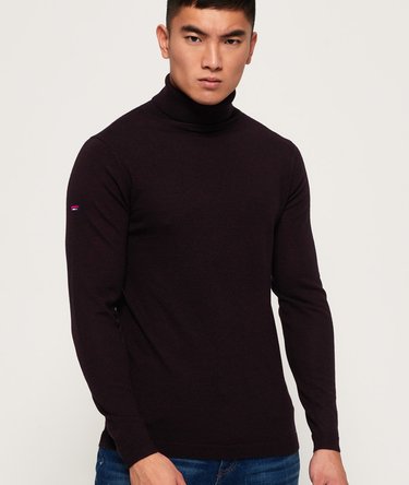 Merino Roll Neck Jumper Image 1
