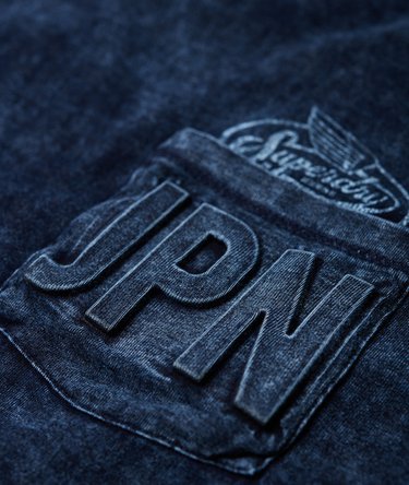 Worn Well Indigo T-Shirt Image 7