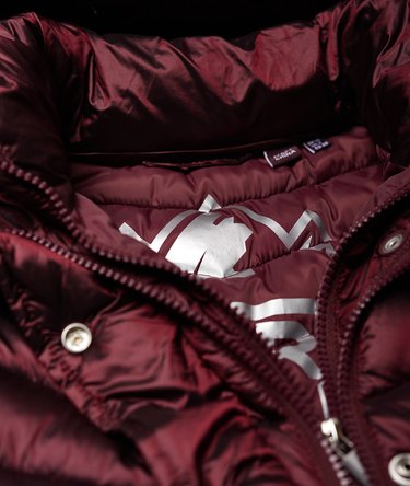 Giubbotto smanicato con doppia zip Luxe Chevron Image 6