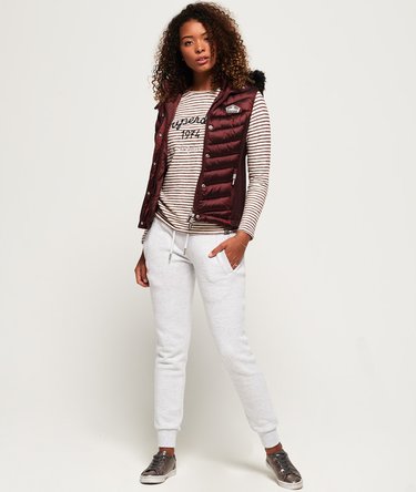 Giubbotto smanicato con doppia zip Luxe Chevron Image 3