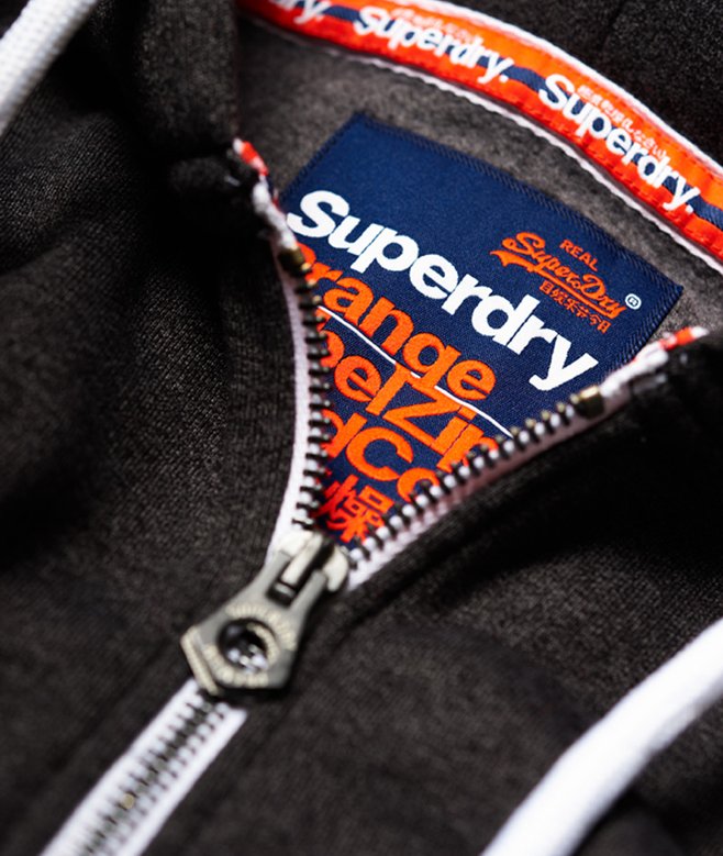 Superdry Men's Superdry Orange Label Lite Ziphood Mens Orange