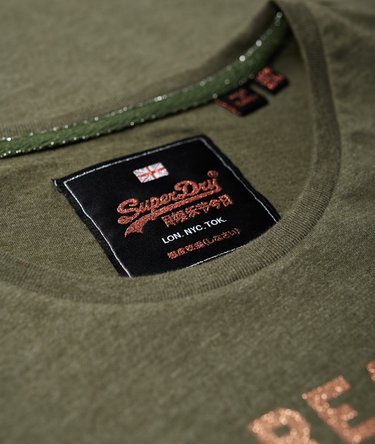 Vintage Logo Star Sequin Top Image 6