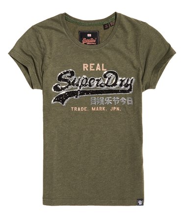 Vintage Logo Star Sequin Top Image 2