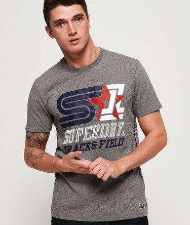 Triple Star T-Shirt mit Band in Übergröße Image 1