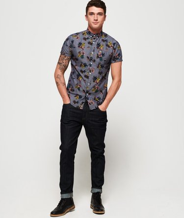 Kurzärmeliges Shoreditch Button-Down-Hemd mit kurzen Ärmeln Image 3