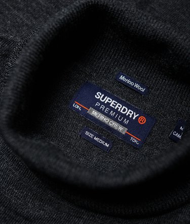 Merino Roll Neck Jumper Image 6
