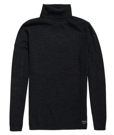 Merino Roll Neck Jumper Image 2