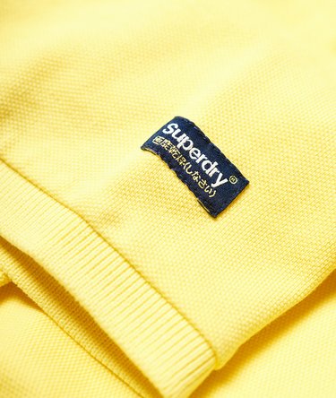Vintage Destroyed Pique Polo Shirt Image 7