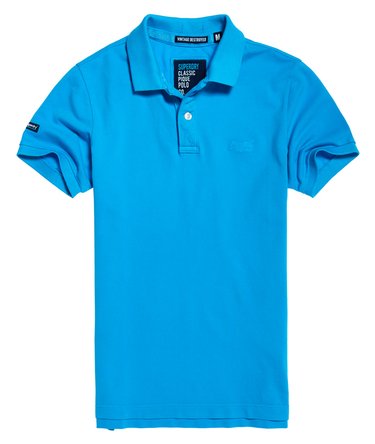 Vintage Destroyed Polohemd aus Pikee Image 2