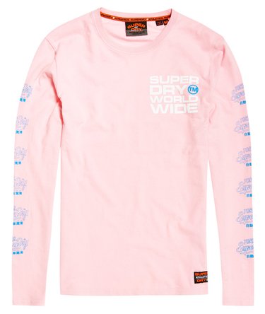 Ticket Type Langarm-T-Shirt in Pastellfarben Image 2