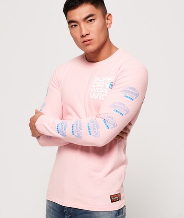 Ticket Type Langarm-T-Shirt in Pastellfarben Image 1