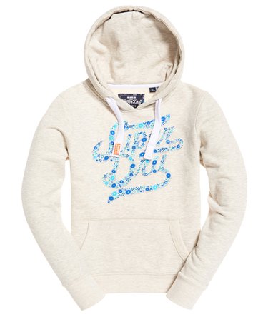 Stacker Infill Hoodie mit Blumenmuster Image 2
