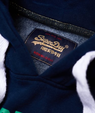 Vintage Logo Regal Stripe Hoodie Image 6