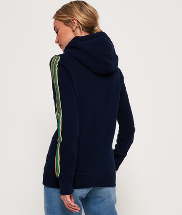 Vintage Logo Regal Stripe Hoodie Image 4
