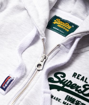 Vintage Logo Zip Hoodie Image 6
