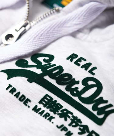 Vintage Logo Zip Hoodie Image 7