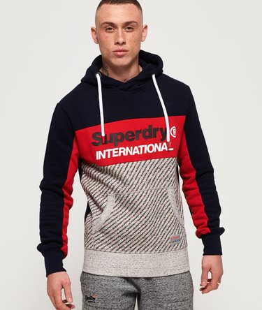 Trophy Micro Print Track Hoodie Image 1