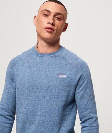 Orange Label Cotton Crew Jumper Image 5
