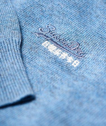 Orange Label Cotton Crew Jumper Image 7