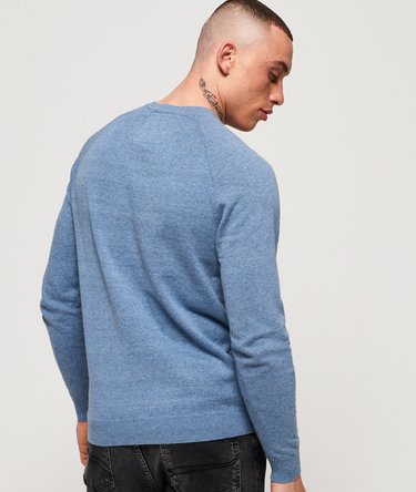 Orange Label Cotton Crew Jumper Image 4