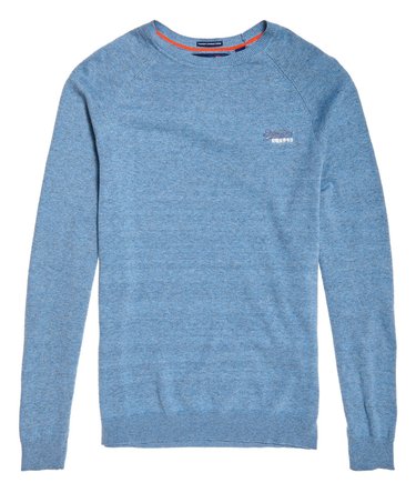 Orange Label Cotton Crew Jumper Image 2