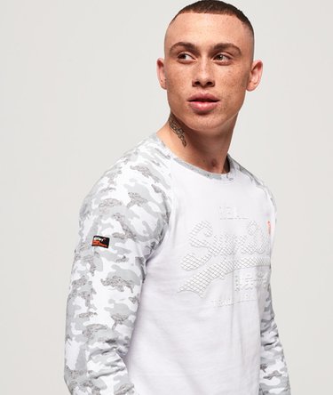 Vintage Logo Monochrome Long Sleeve T-Shirt Image 5