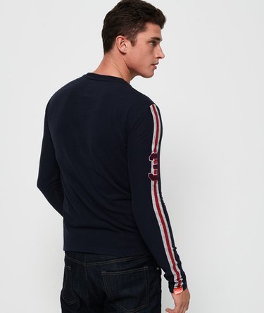 Orange Label Sport Stripe Long Sleeve T-Shirt Image 4