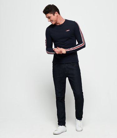 Orange Label Sport Stripe Long Sleeve T-Shirt Image 3