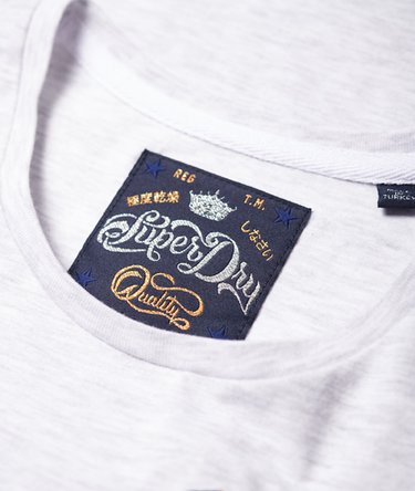 T-shirt à logo floqué en relief Super Co Image 6