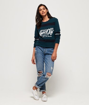 True Superdry Crew Sweatshirt Image 3