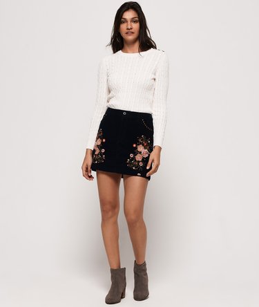 Croyde Bay Cable Knit Jumper Image 3