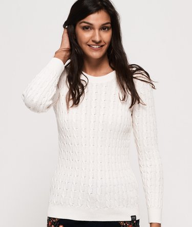 Croyde Bay Cable Knit Jumper Image 1