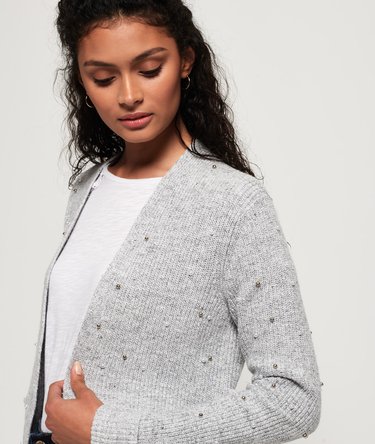 Rayna Rib Short Cardigan Image 4