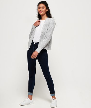 Rayna Rib Short Cardigan Image 2