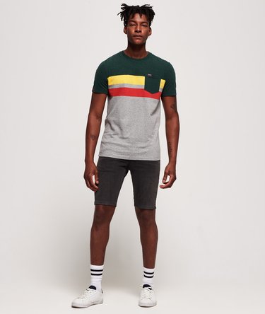 Terrace Stripe Pocket T-Shirt Image 3