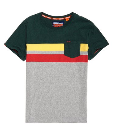 Terrace Stripe Pocket T-Shirt Image 2