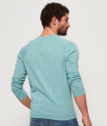 Orange Label Cotton Vee Neck Jumper Image 4