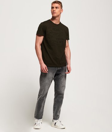 Vintage Authentic Embossed T-Shirt Image 4
