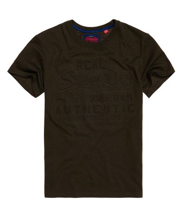 Vintage Authentic Embossed T-Shirt Image 2