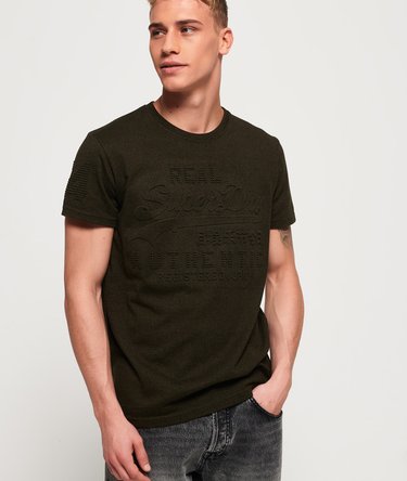 Vintage Authentic Embossed T-Shirt Image 1