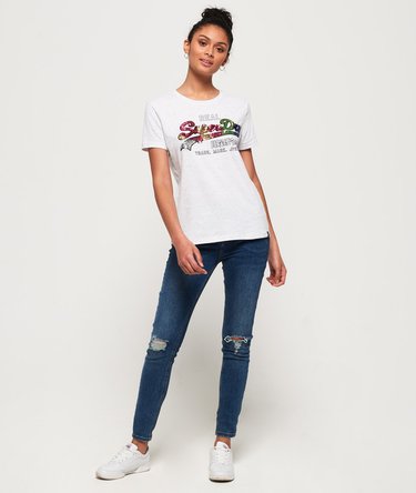 Vintage Logo Carnival Sequin T-Shirt Image 3
