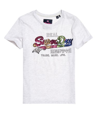 Vintage Logo Carnival Sequin T-Shirt Image 2