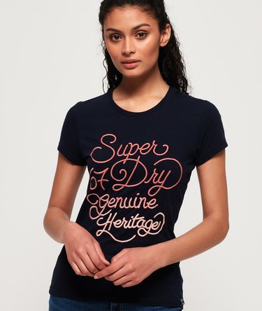 67 Genuine Fade Embroidery T-Shirt Image 1